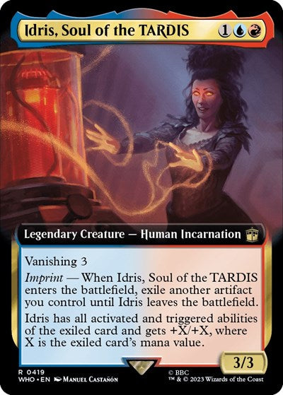 Idris, Soulu of the TARDIS (Extended Art) (Universes Beyond: Doctor Who) Light Play Foil