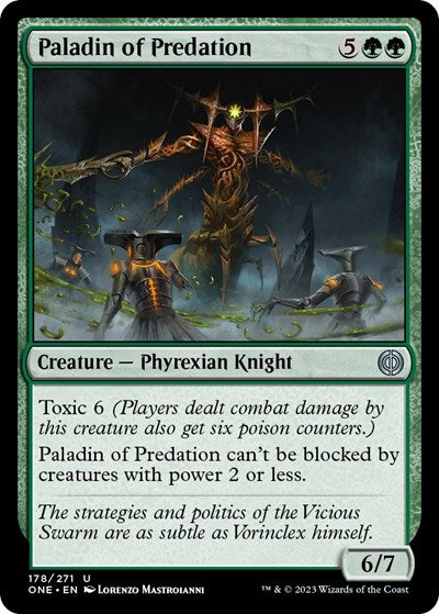 Paladin of Predation (Phyrexia: All Will Be One) Near Mint