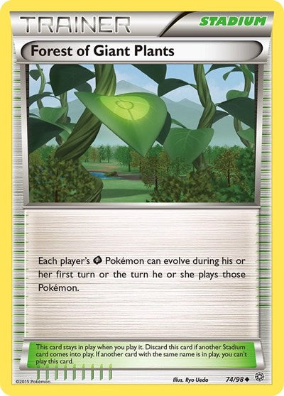 Forest of Giant Plants (XY - Ancient Origins) Light Play Reverse Holofoil