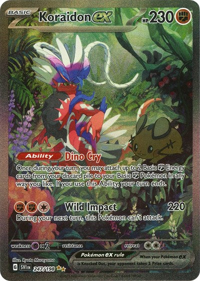 Koraidon ex - 247 (Scarlet and Violet: Base Set) Near Mint Holofoil