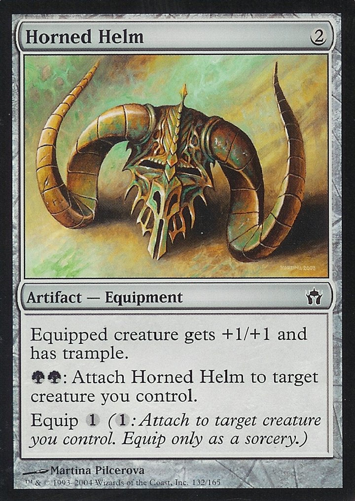 Horned Helm (Fifth Dawn) Near Mint Foil