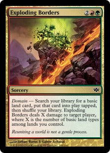 Exploding Borders (Conflux) Light Play Foil
