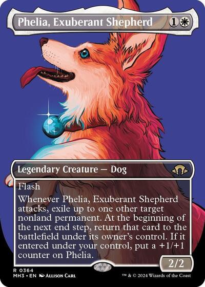 Phelia, Exuberant Shepherd (Borderless) (Modern Horizons 3) Light Play