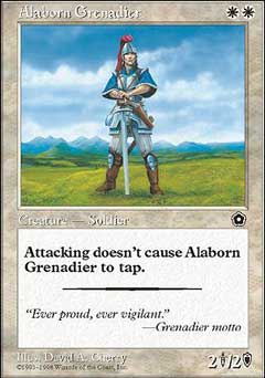 Alaborn Grenadier (Portal Second Age) Medium Play