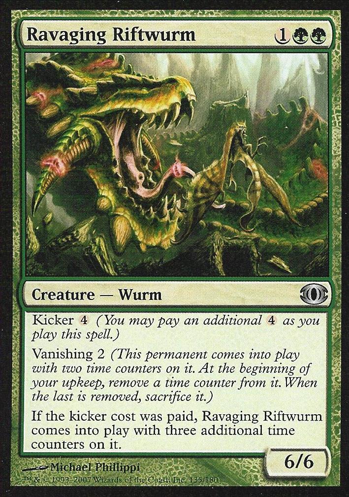 Ravaging Riftwurm (Futuresight) Medium Play Foil