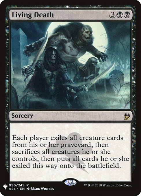 Living Death (Mystery Booster) Medium Play