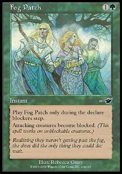 Fog Patch (Nemesis) Heavy Play Foil
