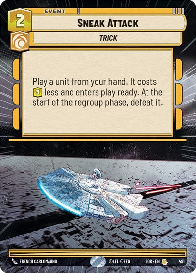 Sneak Attack (Hyperspace) (Spark of Rebellion) Near Mint