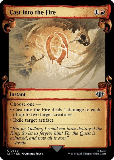 Cast into the Fire  Showcase Scrolls|1|0|0.00