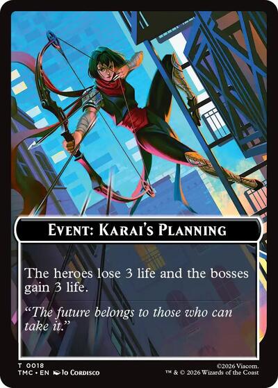 Event: Karai's Planning (Commander: Teenage Mutant Ninja Turtles) Near Mint