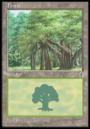 Forest (180) (Portal Three Kingdoms) Near Mint