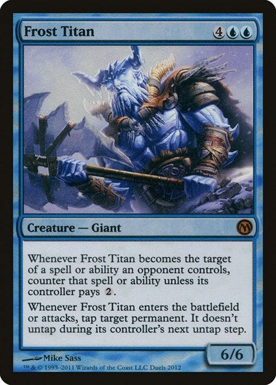 Frost Titan (Promos: Media) Light Play Foil