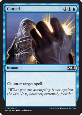 Cancel (Magic 2015 Core Set) Medium Play