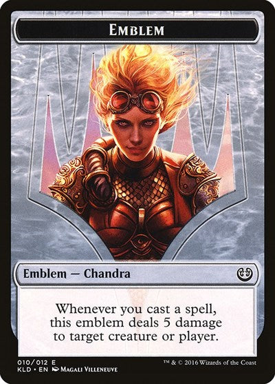 Emblem - Chandra, Torch of Defiance (Kaladesh) Near Mint