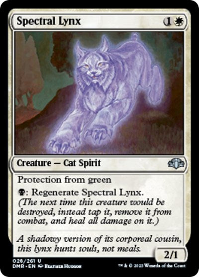 Spectral Lynx (Dominaria Remastered) Near Mint