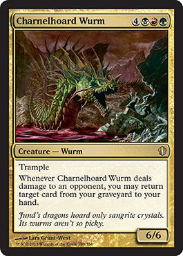 Charnelhoard Wurm (Commander 2013 Edition) Medium Play