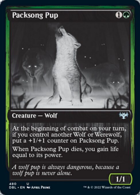 Packsong Pup (Innistrad: Double Feature) Near Mint