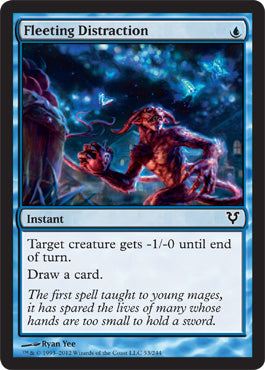 Fleeting Distraction (Avacyn Restored) Light Play Foil