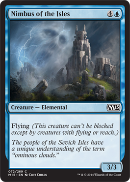 Nimbus of the Isles (Magic 2015 Core Set) Medium Play