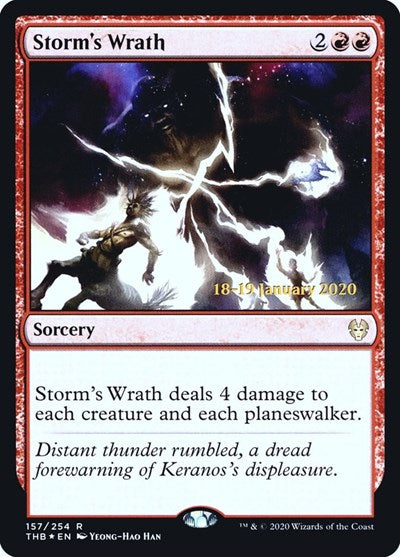 Storm's Wrath (Promos: Prerelease Cards) Near Mint Foil