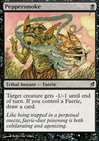 Peppersmoke (Lorwyn) Medium Play Foil