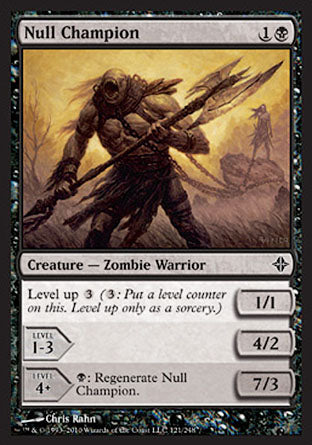 Null Champion (Rise of the Eldrazi) Medium Play