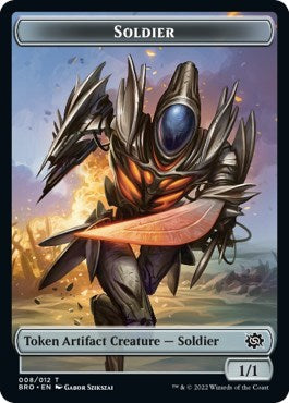 Soldier Token (008) (The Brothers' War) Near Mint