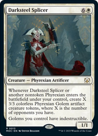 Darksteel Splicer (Commander: March of the Machine) Near Mint
