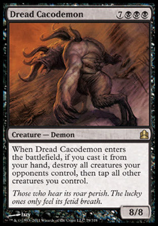 Dread Cacodemon (Commander) Heavy Play