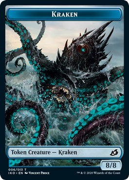 Kraken Token (Ikoria: Lair of Behemoths) Near Mint
