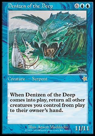 Denizen of the Deep (Starter 1999) Light Play