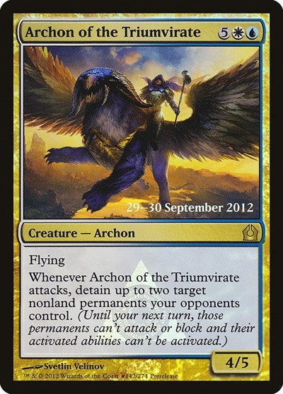 Archon of the Triumvirate (Promos: Prerelease Cards) Medium Play Foil