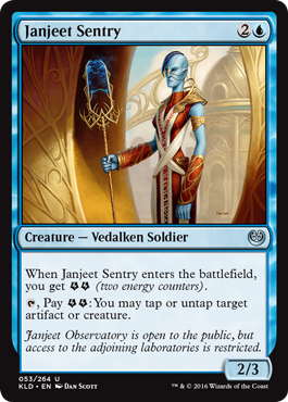 Janjeet Sentry (Kaladesh) Medium Play Foil