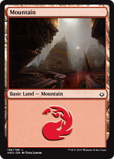 Mountain (196) (Hour of Devastation) Near Mint