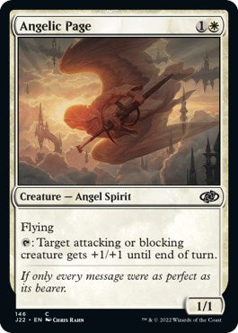 Angelic Page (Jumpstart 2022) Light Play