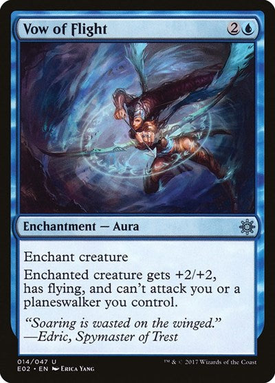 Vow of Flight (Explorers of Ixalan) Light Play