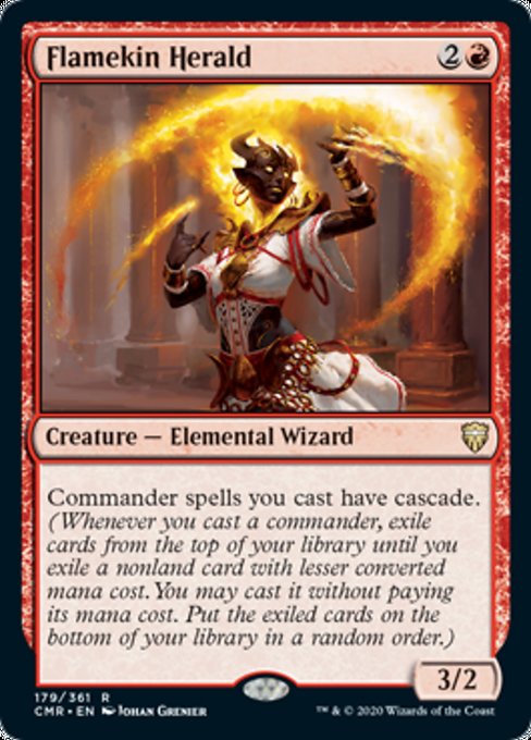 Flamekin Herald (Commander Legends) Near Mint Foil