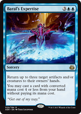 Baral's Expertise (Aether Revolt) Heavy Play