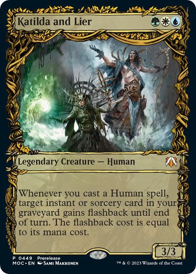 Katilda and Lier (Showcase) (Promos: Prerelease Cards) Medium Play