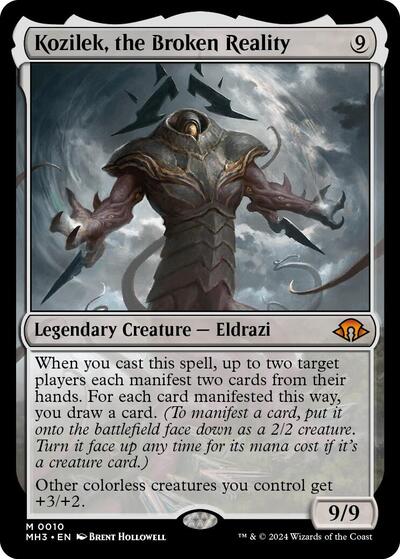 Kozilek, the Broken Reality (Modern Horizons 3) Near Mint Foil
