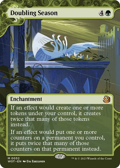 Doubling Season (Wilds of Eldraine: Enchanting Tales) Medium Play