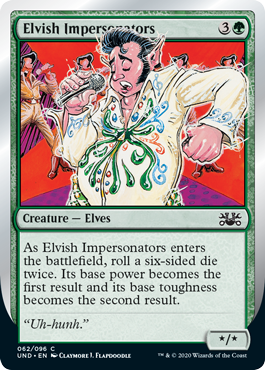 Elvish Impersonators (Unsanctioned) Light Play