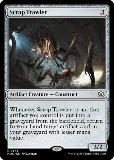 Scrap Trawler (Commander: March of the Machine) Heavy Play
