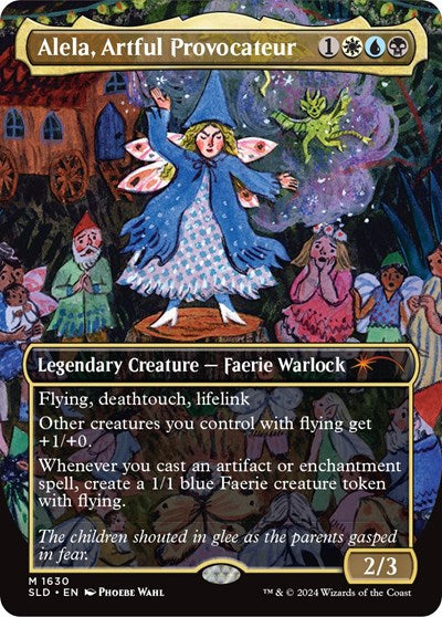 Alela, Artful Provocateur (1630) (Secret Lair) Medium Play