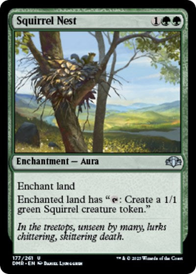 Squirrel Nest (Dominaria Remastered) Near Mint Foil