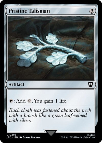 Pristine Talisman (Commander: The Lord of the Rings: Tales of Middle-earth) Light Play