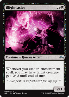 Blightcaster (Magic Origins) Light Play Foil