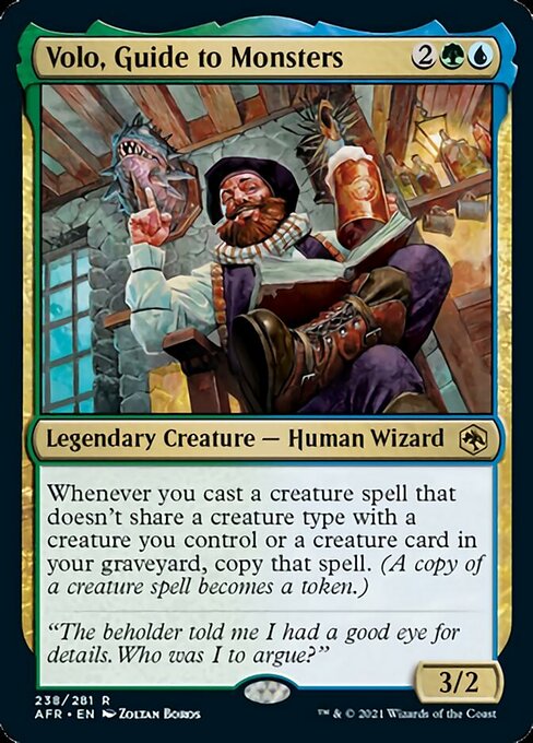 Volo, Guide to Monsters (Adventures in the Forgotten Realms) Medium Play Foil
