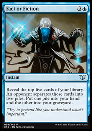 Fact or Fiction (Commander 2015) Near Mint