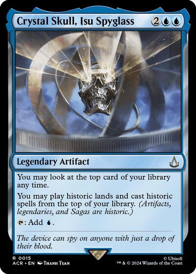 Crystal Skull, Isu Spyglass (Universes Beyond: Assassin's Creed) Light Play